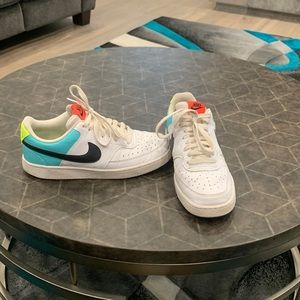 Nike Multicolor Court Vision shoes